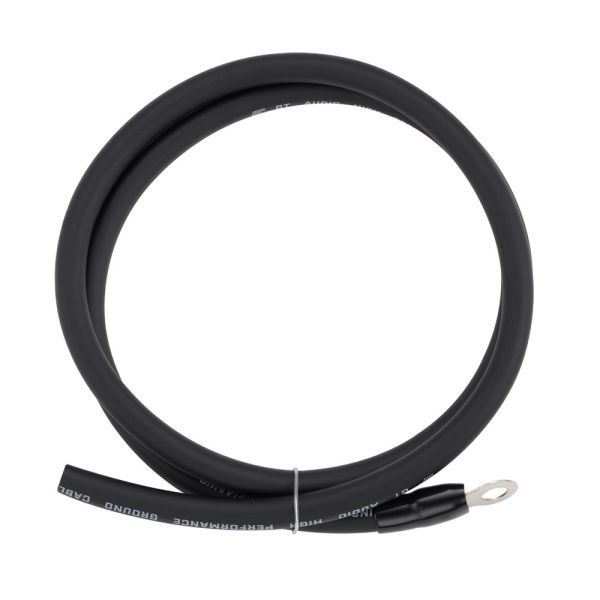 Bassface GT-PK4 - zestaw przewodów CCA do montażu wzmacniacza, przekrój 18mm2 (4AWG)